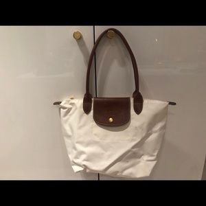 Small White Longchamp Bag